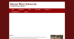 Desktop Screenshot of hwestjeweller.co.uk
